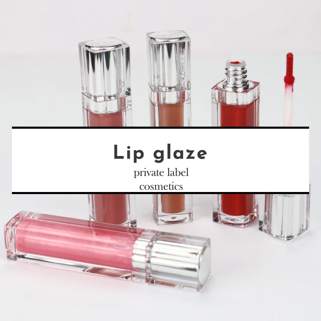 Private Label hydrating lip plumping gloss with hyaluronic acid